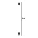 For Huawei Watch GT 2 Pro / GT 2 ECG USB Magnetic Charging Cable, Length: 1m, Style:Official Version(Black)