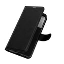 For Samsung Galaxy S21+ 5G Litchi Texture Horizontal Flip Protective Case with Holder & Card Slots & Wallet(Black)