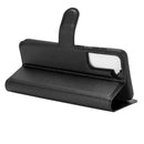 For Samsung Galaxy S21+ 5G Litchi Texture Horizontal Flip Protective Case with Holder & Card Slots & Wallet(Black)
