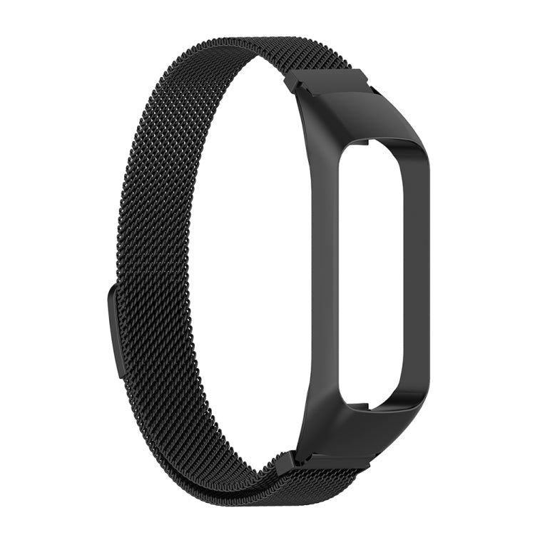 For Samsung Galaxy Fit 2 SM-R220 Milanese Watch Band(Black)