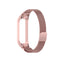For Samsung Galaxy Fit 2 SM-R220 Milanese Watch Band(Rose Pink)