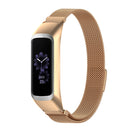 For Samsung Galaxy Fit 2 SM-R220 Milanese Watch Band(Rose Gold)