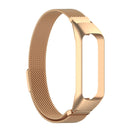 For Samsung Galaxy Fit 2 SM-R220 Milanese Watch Band(Rose Gold)