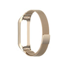 For Samsung Galaxy Fit 2 SM-R220 Milanese Watch Band(Champagne)