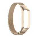 For Samsung Galaxy Fit 2 SM-R220 Milanese Watch Band(Champagne)