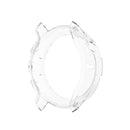 For Suunto 7 Half Coverage Hollowed TPU Protective Case(Transparent White)