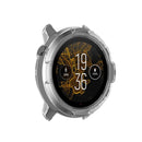 For Suunto 7 Half Coverage Hollowed TPU Protective Case(Transparent White)