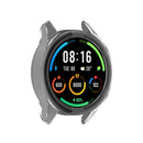 For Xiaomi Watch Color Sport Half Coverage Hollowed TPU Protective Case(Transparent White)