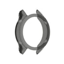For Xiaomi Watch Color Sport Half Coverage Hollowed TPU Protective Case(Transparent Black)