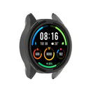 For Xiaomi Watch Color Sport Half Coverage Hollowed TPU Protective Case(Transparent Black)