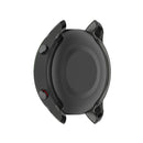 For Xiaomi Watch Color Sport Half Coverage Hollowed TPU Protective Case(Transparent Black)