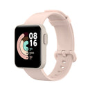 For Xiaomi Mi Watch Lite / Redmi Watch Silicone Watch Band, Size: One Size(Light Pink)