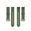 For Xiaomi Mi Watch Lite / Redmi Watch Silicone Watch Band, Size: One Size(Dark Green)