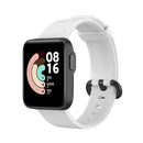 For Xiaomi Mi Watch Lite / Redmi Watch Silicone Watch Band, Size: One Size(White)