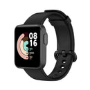 For Xiaomi Mi Watch Lite / Redmi Watch Silicone Watch Band, Size: One Size(Black)
