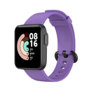 For Xiaomi Mi Watch Lite / Redmi Watch Silicone Watch Band, Size: One Size(Purple)