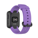For Xiaomi Mi Watch Lite / Redmi Watch Silicone Watch Band, Size: One Size(Purple)