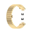 For Huawei Watch Fit Stainless Steel Watch Band(Gold)