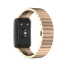 For Huawei Watch Fit Stainless Steel Watch Band(Rose Gold)
