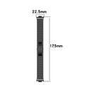 For Huawei Watch Fit Stainless Steel Watch Band(Gold)