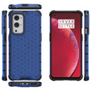 For OnePlus 9 Pro Shockproof Honeycomb PC + TPU Case(Blue)