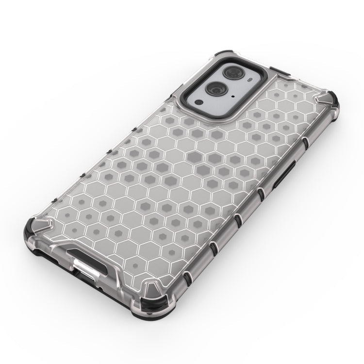 For OnePlus 9 Pro Shockproof Honeycomb PC + TPU Case(Blue)