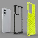 For OnePlus 9 Pro Shockproof Honeycomb PC + TPU Case(Blue)