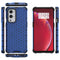 For OnePlus 9 Pro Shockproof Honeycomb PC + TPU Case(Blue)