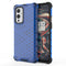 For OnePlus 9 Shockproof Honeycomb PC + TPU Case(Blue)