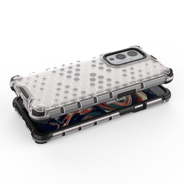 For OnePlus 9 Shockproof Honeycomb PC + TPU Case(Blue)