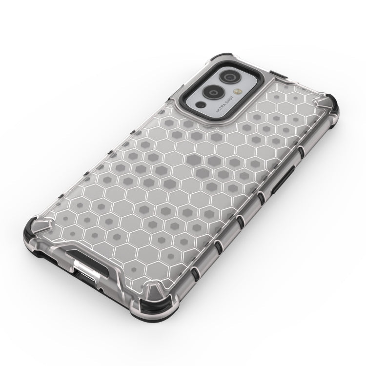 For OnePlus 9 Shockproof Honeycomb PC + TPU Case(Blue)