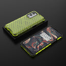 For OnePlus 9 Shockproof Honeycomb PC + TPU Case(Green)