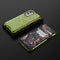 For OnePlus 9 Shockproof Honeycomb PC + TPU Case(Green)