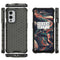For OnePlus 9 Shockproof Honeycomb PC + TPU Case(Black)