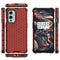 For OnePlus 9 Shockproof Honeycomb PC + TPU Case(Red)