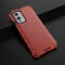 For OnePlus 9 Shockproof Honeycomb PC + TPU Case(Red)