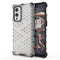 For OnePlus 9 Shockproof Honeycomb PC + TPU Case(White)