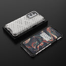 For OnePlus 9 Shockproof Honeycomb PC + TPU Case(White)