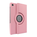 For Lenovo Tab M10 Plus 10.3 360 Degree Rotation Litchi Texture Flip Leather Case with Holder(Pink)