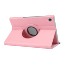 For Lenovo Tab M10 Plus 10.3 360 Degree Rotation Litchi Texture Flip Leather Case with Holder(Pink)
