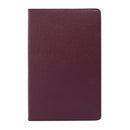 For Lenovo Tab M10 Plus 10.3 360 Degree Rotation Litchi Texture Flip Leather Case with Holder(Purple)