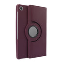 For Lenovo Tab M10 Plus 10.3 360 Degree Rotation Litchi Texture Flip Leather Case with Holder(Purple)