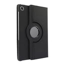 For Lenovo Tab M10 Plus 10.3 360 Degree Rotation Litchi Texture Flip Leather Case with Holder(Black)