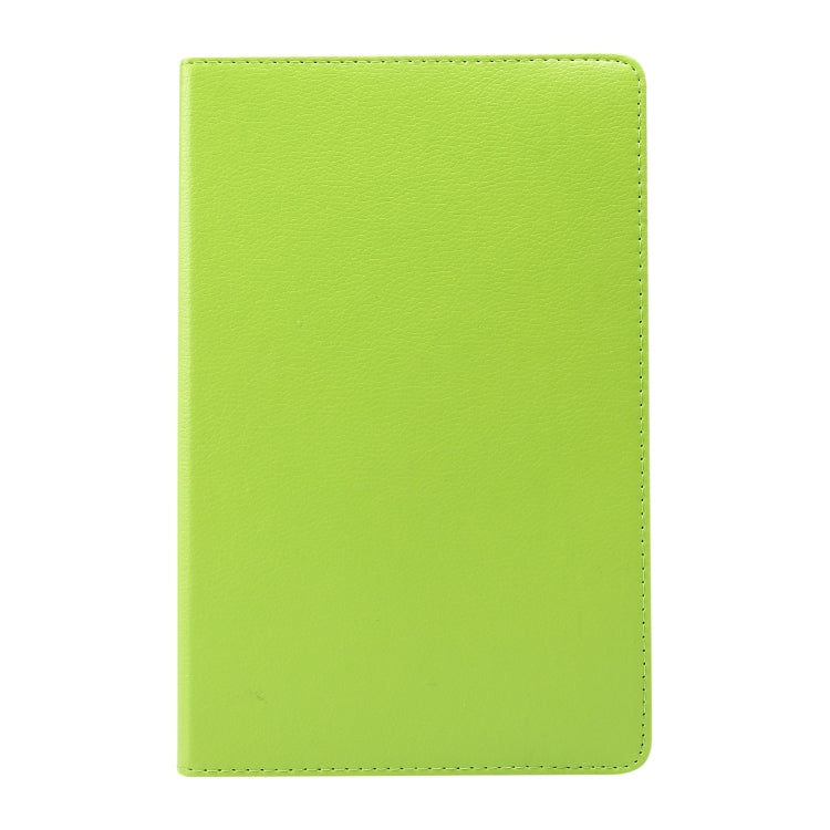 For Lenovo Tab M10 Plus 10.3 360 Degree Rotation Litchi Texture Flip Leather Case with Holder(Green)