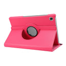 For Lenovo Tab M10 Plus 10.3 360 Degree Rotation Litchi Texture Flip Leather Case with Holder(Rose Red)