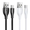 Remax RC-160M 2.1A Micro USB Lesu Pro Series Charging Data Cable, Length: 1m(Black)