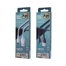Remax RC-160M 2.1A Micro USB Lesu Pro Series Charging Data Cable, Length: 1m(Black)