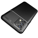 For OPPO Realme GT 5G Carbon Fiber Texture Shockproof TPU Case(Blue)