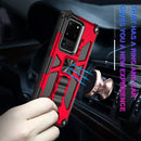 For Samsung Galaxy S20 Ultra Shockproof TPU + PC Magnetic Protective Case with Holder(Gold)