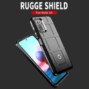 For Xiaomi Redmi Note 10 Full Coverage Shockproof TPU Case(Blue)